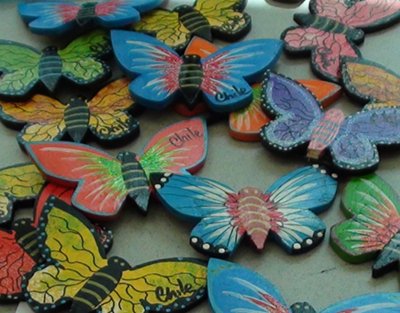 Butterfly Art from Chile